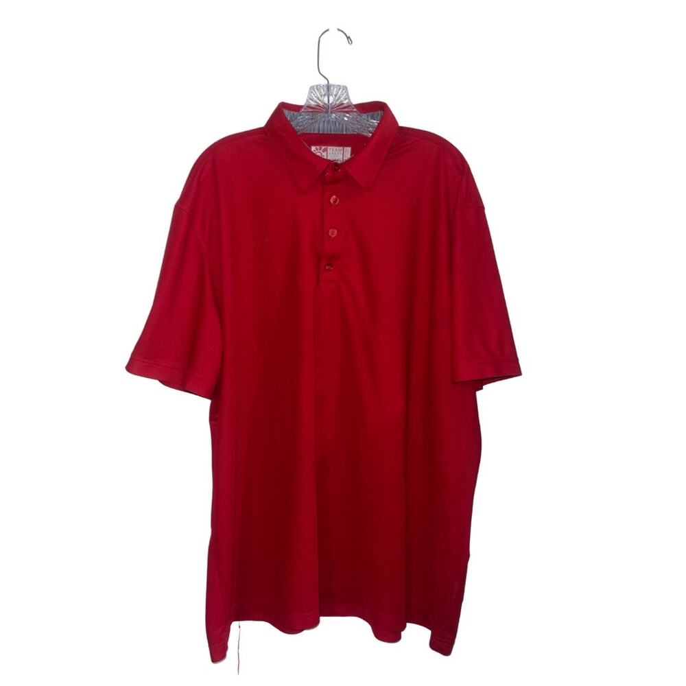 Chick-fil-A Polo Red Uniform Employee Polo Shirt Size 2XL Crew Team Costume